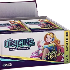 An open Origins booster box